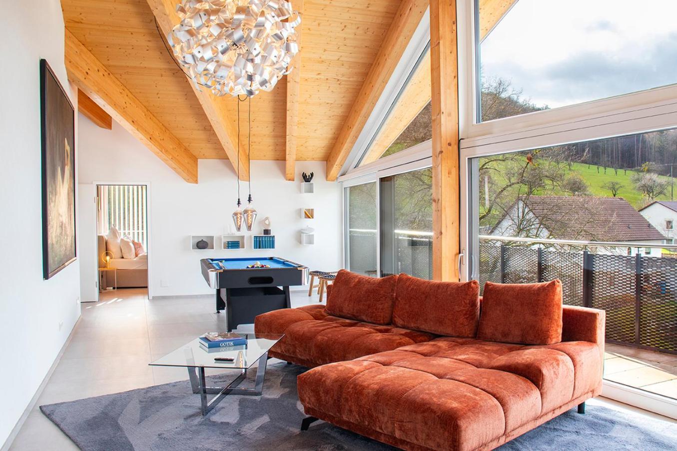 ※Luxus Loft Mit Boxspringbetten Und Heimkino ※ Inzlingen Exterior photo